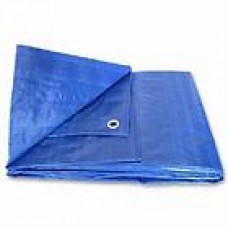 18’ x 12’ Reinforced Poly Tarpaulin Eyeletted 